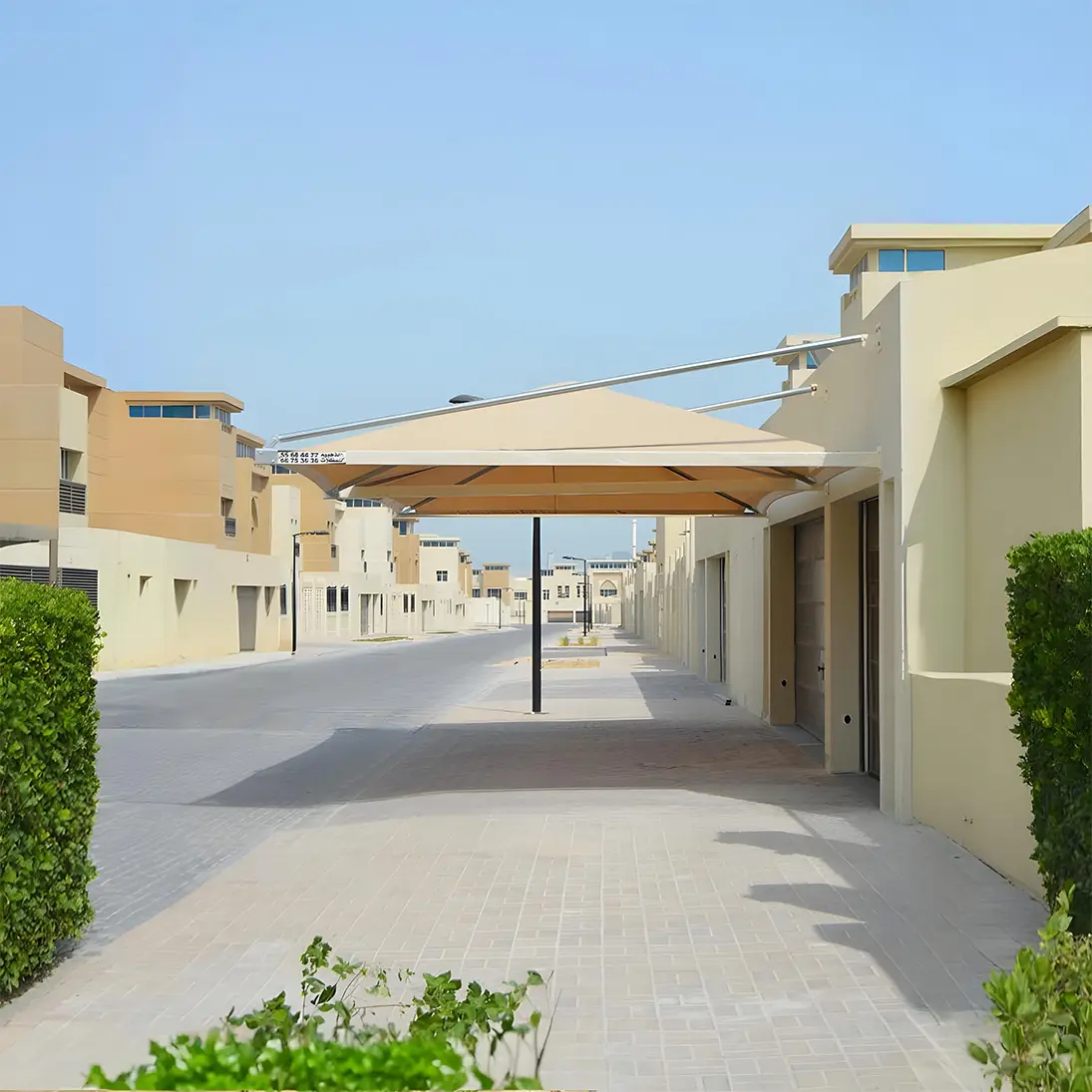 Fabric Car Parking Shade