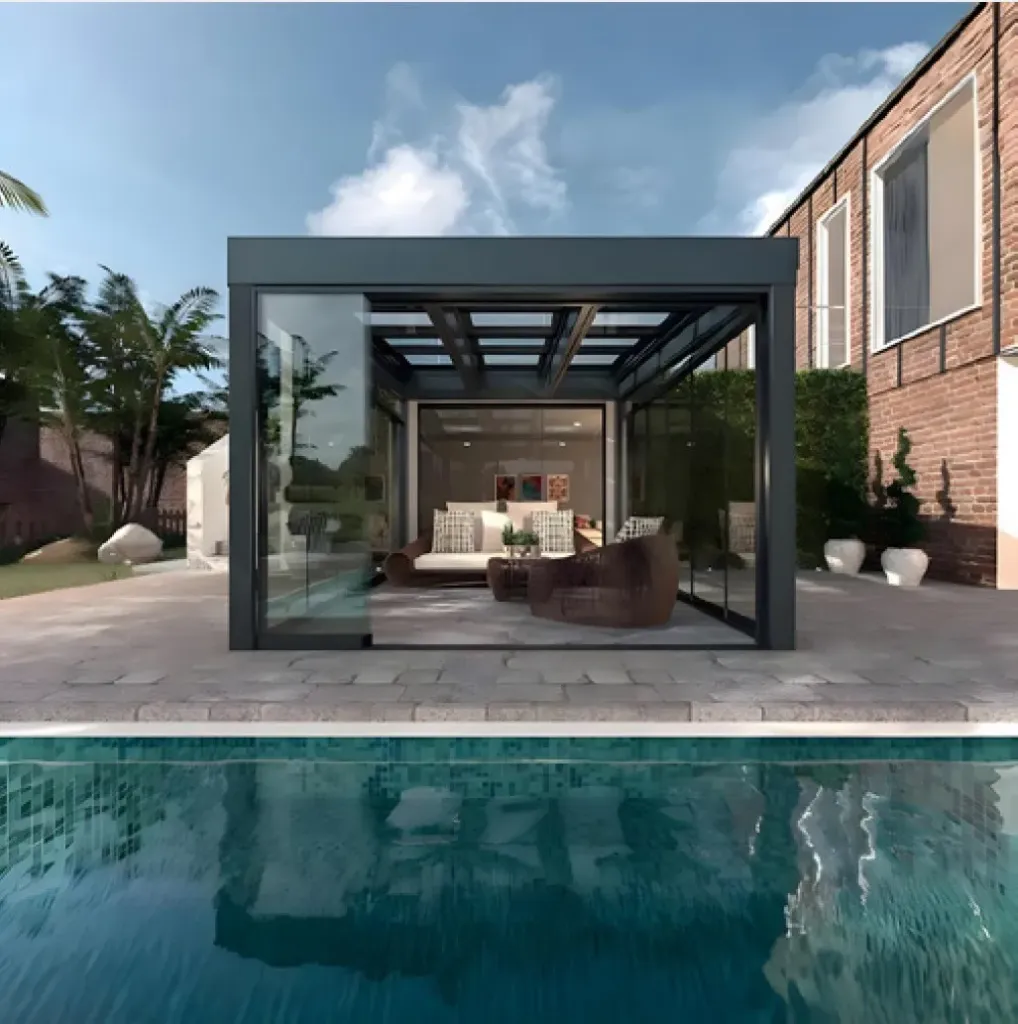 A103 Retractable Glass Roof